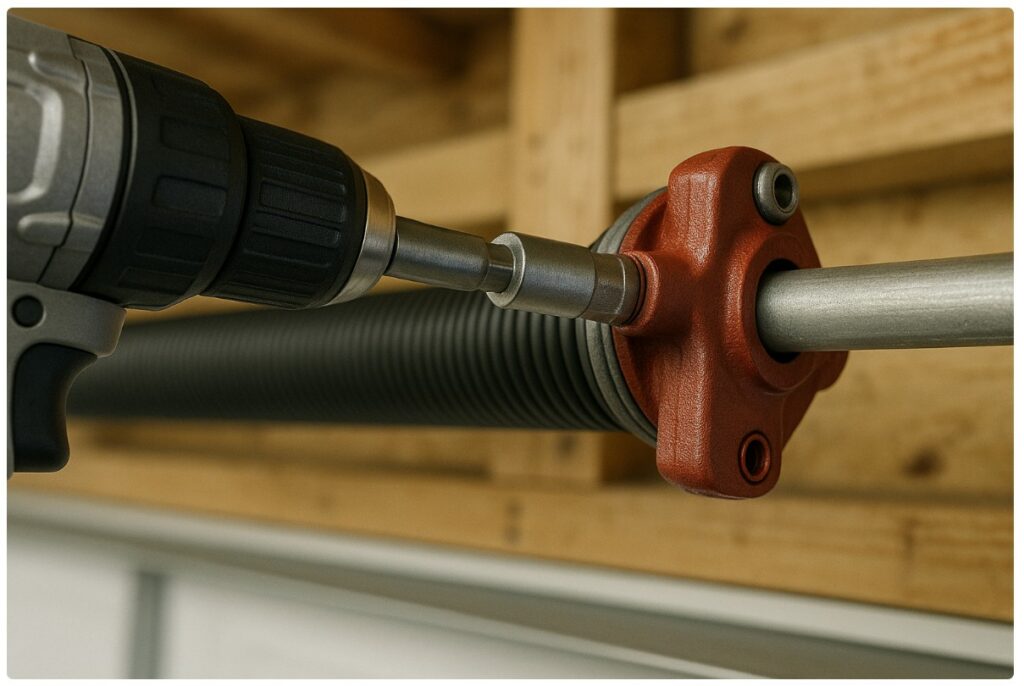 Garage Door Spring Repair Process